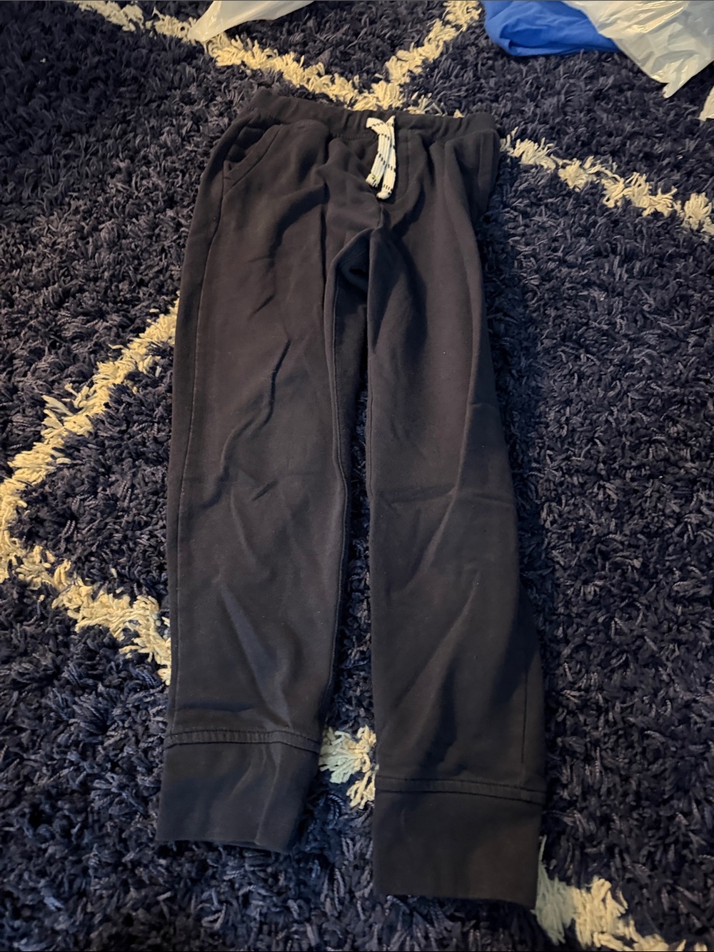 Crewcuts Black Drawstring Joggers for Kids